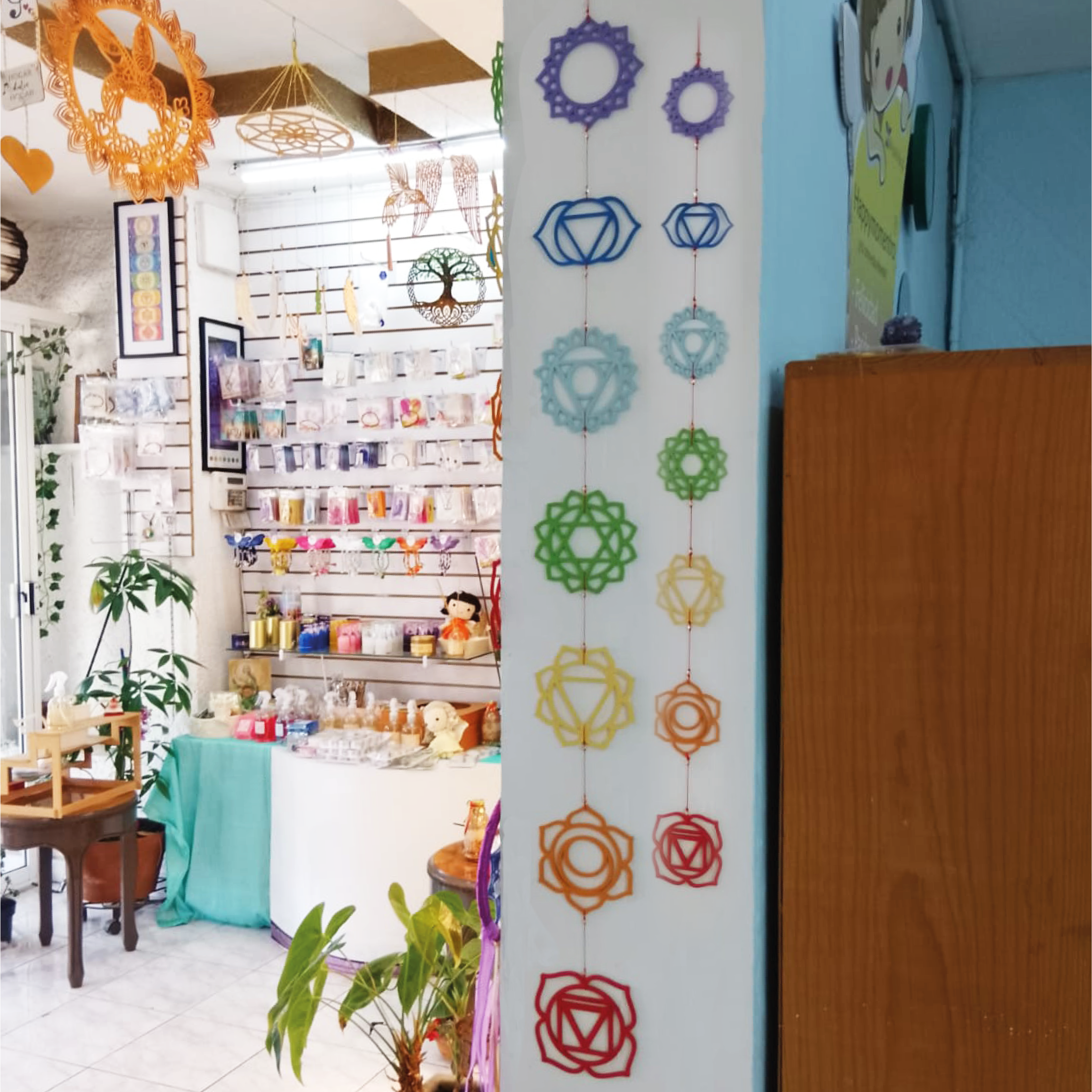 Chakras madera grande